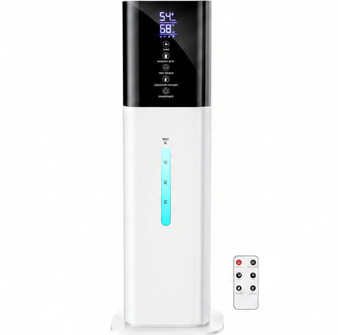 Humidifiers Large Room Bedroom with 7 Colors Light,Honovos 8L 2.1Gal Quiet Ultrasonic Cool Mist Topfill Humidifier with 360° Nozzle 3 Speed Humidistat Essential Oil Tray for Baby Home Plant Yoga Sleep